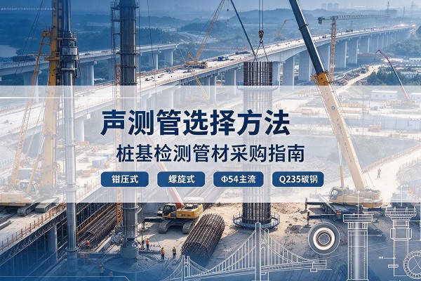 赤水声测管选型标准