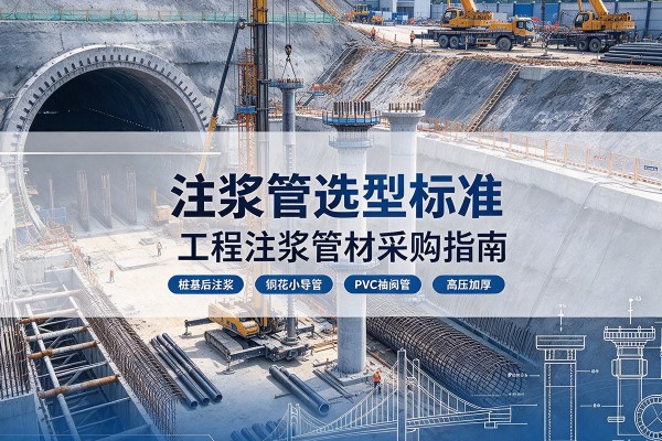 赤水注浆管选型标准