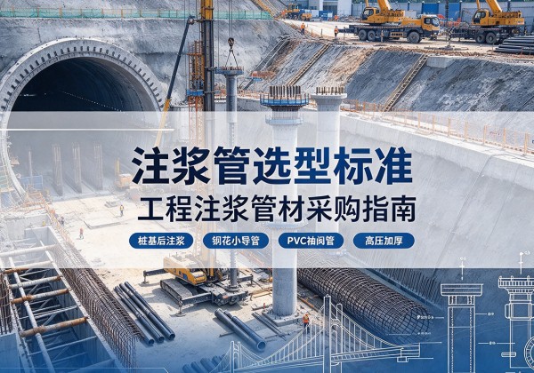 赤水注浆管选型标准